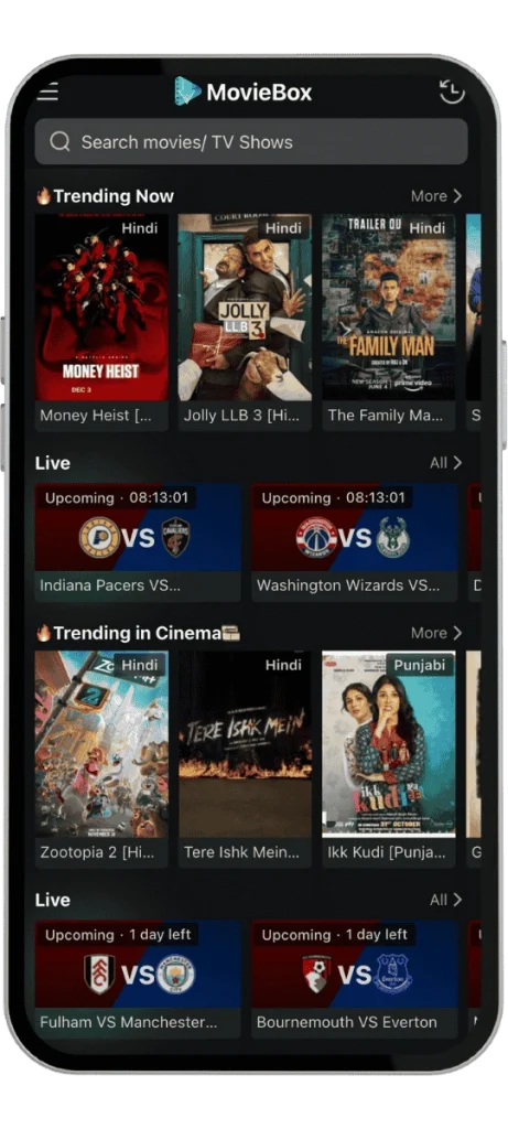 MovieBox App Images 1